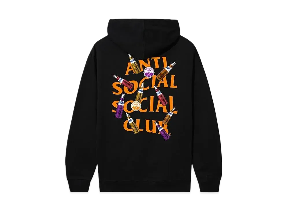 ANTI SOCIAL SOCIAL CLUB x FANTA Thirsty Hoodie "Black"
