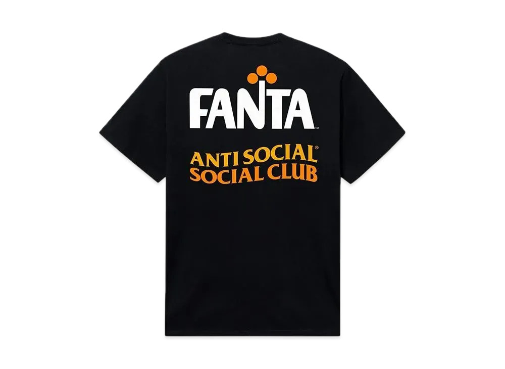 ANTI SOCIAL SOCIAL CLUB x FANTA Nartjie Tee "Black"