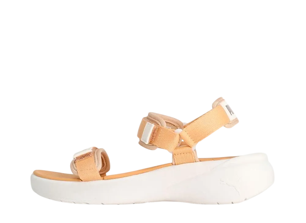 プーマ ウィメンズ ソフトライド ボラ "ウォームベージュ/ウォームホワイト"