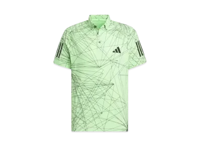 adidas Ray Beam Print Dry Polo "Green Spark"