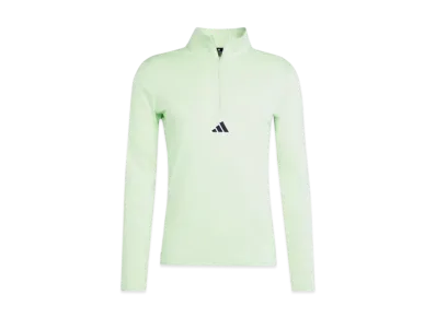 adidas Workout Quarter-Zip Track Top "Semi Green Spark/Black"