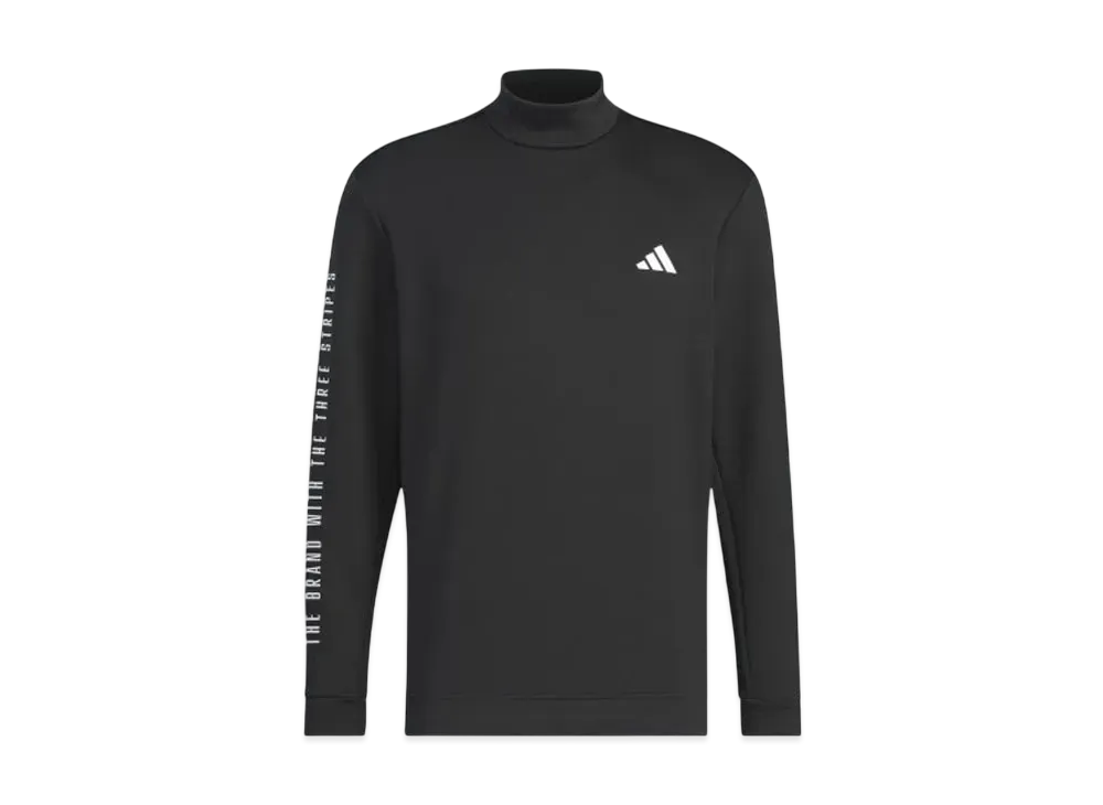 adidas Warding Mockneck Long Sleeve Shirt "Black"