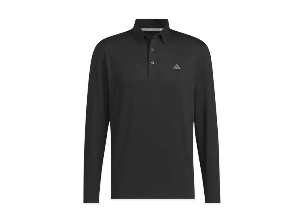 adidas Long Sleeve Polo Shirt "Black"