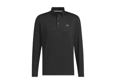 adidas Long Sleeve Polo Shirt "Black"