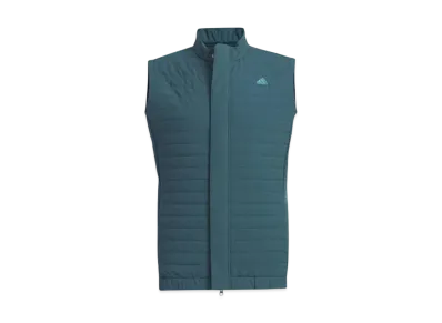 adidas Thermal Water Repellent Padded Full Zip Vest "Green Night"
