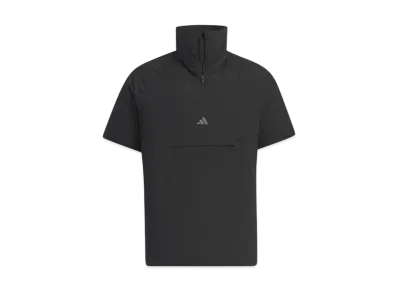 adidas Water Repellent Anorak Highneck Short Sleeve Down Jacket "Black"