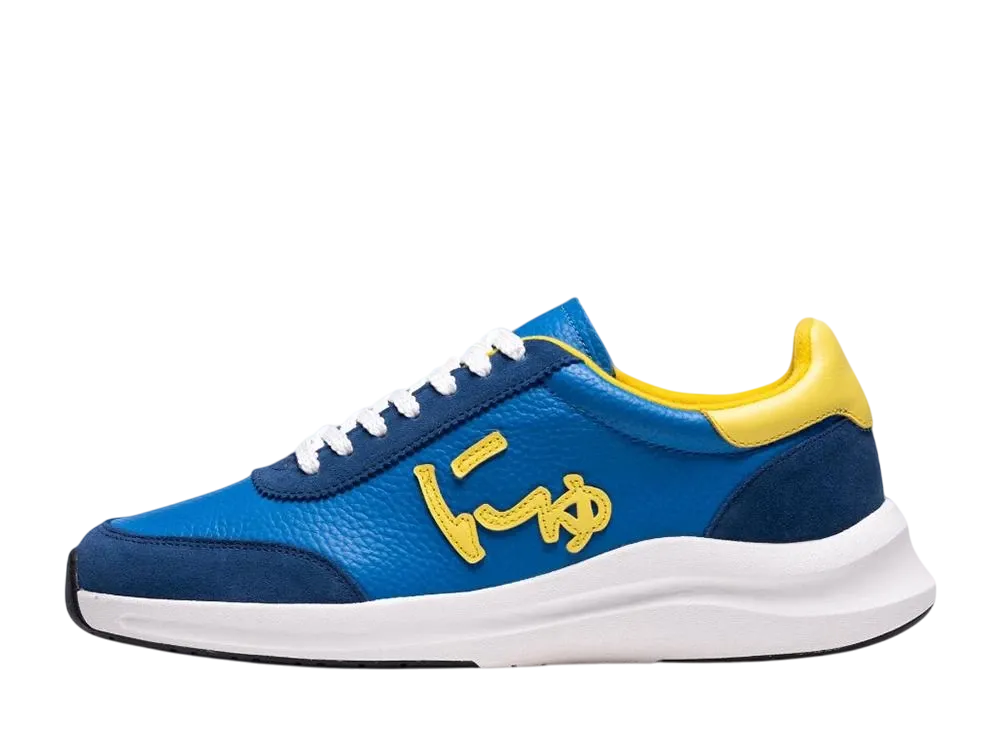 サンガッチョ にゅ 限定スニーカー BLOW BLUE YELLOW 23.5