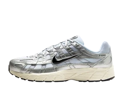 Nike P-6000 "White/Metallic Silver/Flat Silver/Black"