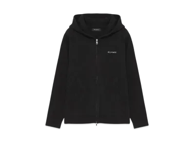 MLVINCE KNIT ZIP HOODY"BLACK"