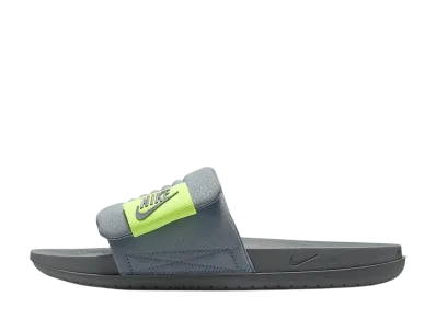 Nike Offcourt Adjust "Cool Grey/Volt/Cool Grey"