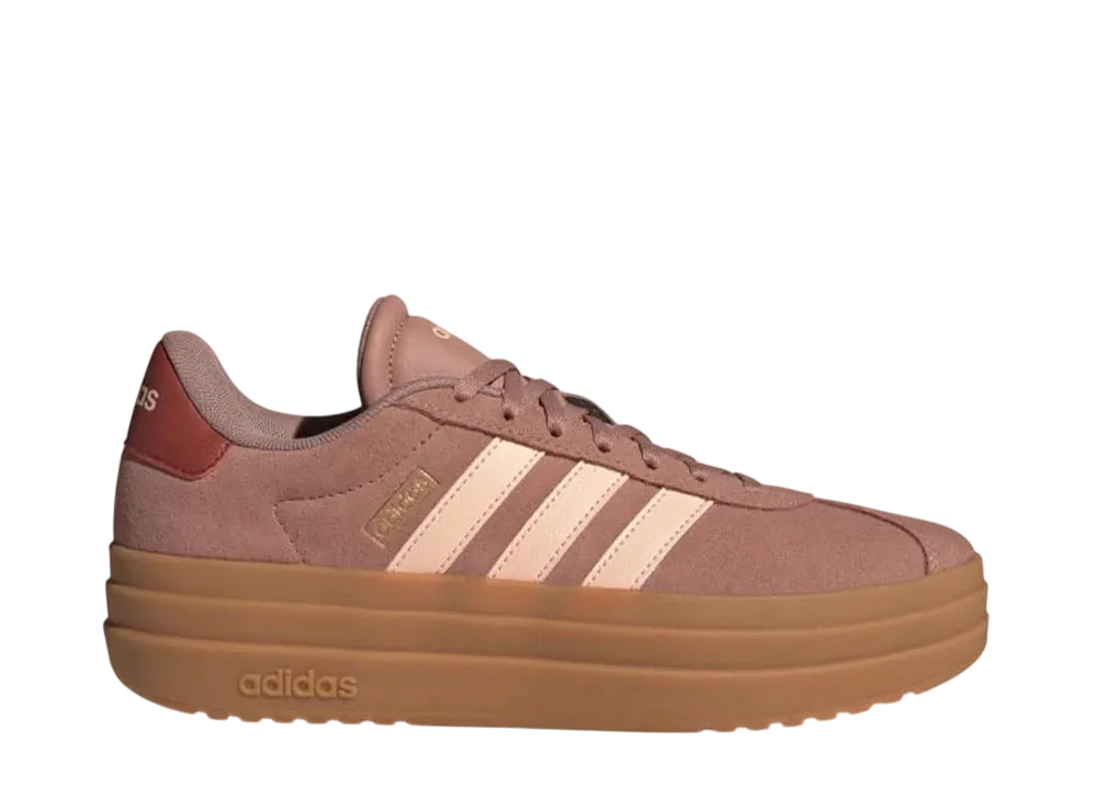 アディダス ウィメンズ VL コート ボールド "ウォームクレイ/パウダーコーラル/ガム"