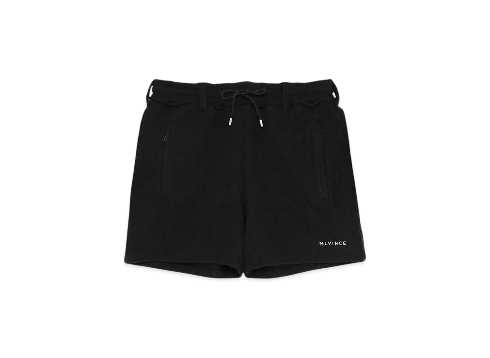 MLVINCE KNIT SHORTS"BLACK"
