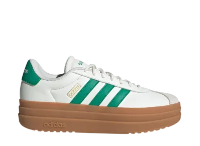 adidas Women's VL Court Bold "Core White/Court Green/Gold Metallic"