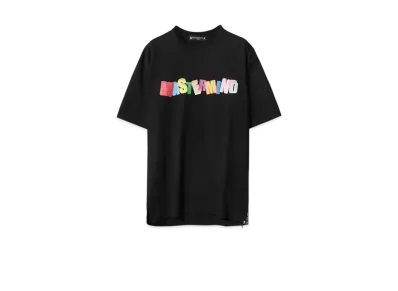 MASTERMIND WORLD-MULTI COLOR LOGO TEE"BLACK"