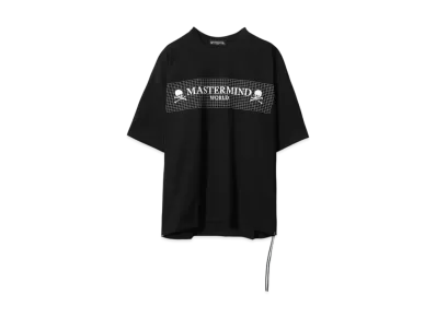 MASTERMIND WORLD-GRID TEE"BLACK"