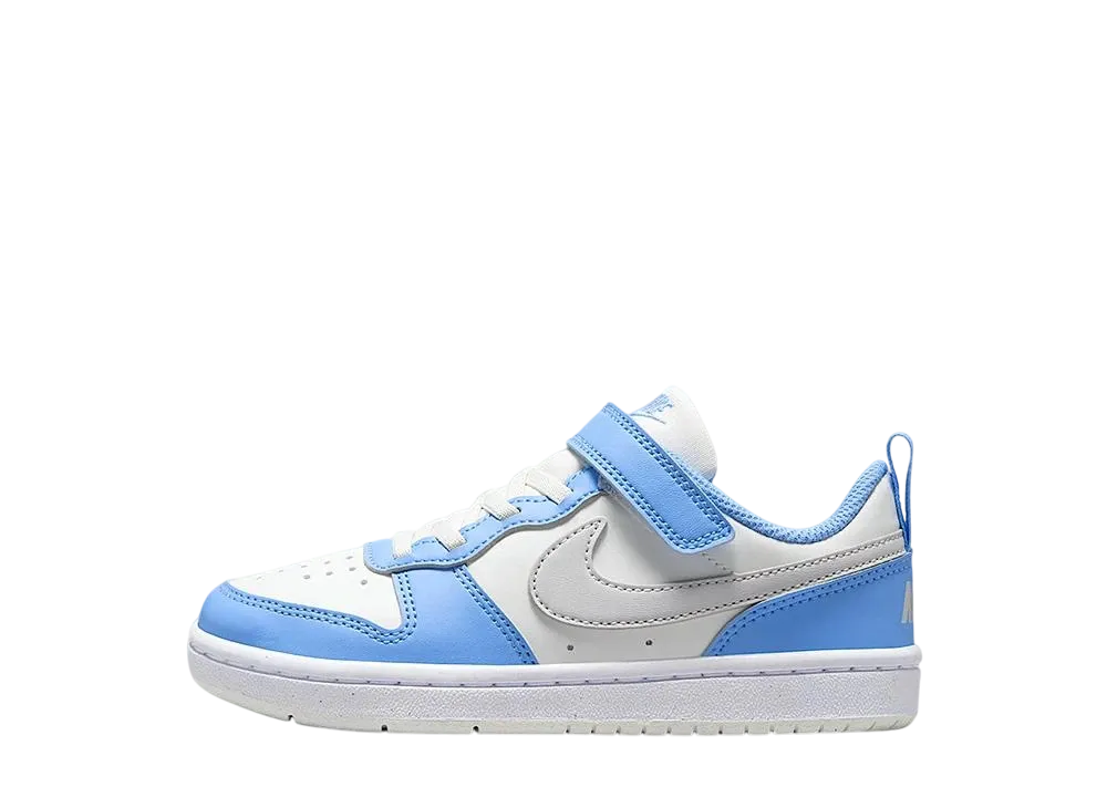 Nike PS Court Borough Low Recraft "Summit White/Cobalt Pulse/White/Vast Grey"