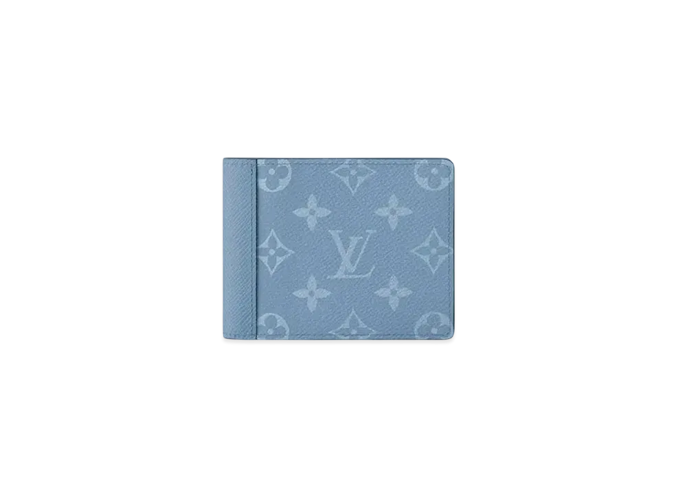 Louis Vuitton Multiple Wallet Taigarama "Bleu Ciel"