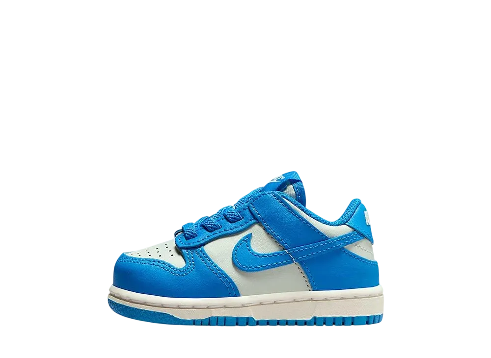 Nike TD Dunk Low "Light Silver/Sail/Light Photo Blue"