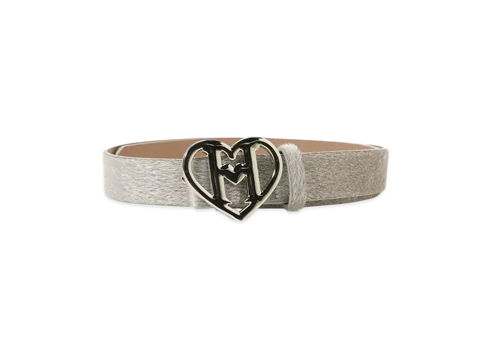 HTH H logo belt "GRAY"