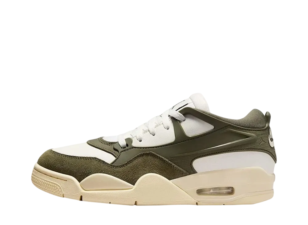 ナイキ ウィメンズ エアジョーダン4 RM "セイル/ココナッツミルク/ミディアムオリーブ"