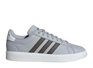 adidas Grandcourt "Halo Silver/Shadow Olive/Cloud White"