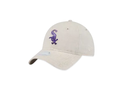 NEW ERA Women's 9Twenty Floral Visor Chicago White Sox "Linen Beige"