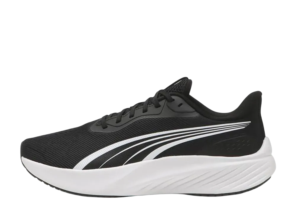 プーマ パウンス ライト ワイド "ブラック/ホワイト"