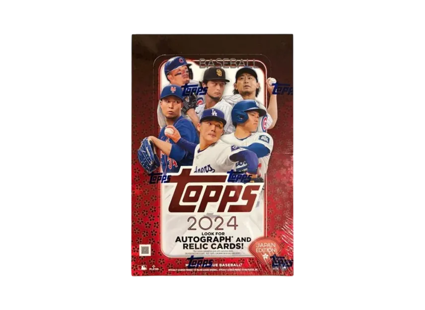 Topps 2024 MLB JAPAN 1ボックス ⚾ 2024 TOPPS MLB JAPAN Topps 2024 MLB JAPAN 1ボックス ⚾ 2024 TOPPS MLB JAPAN