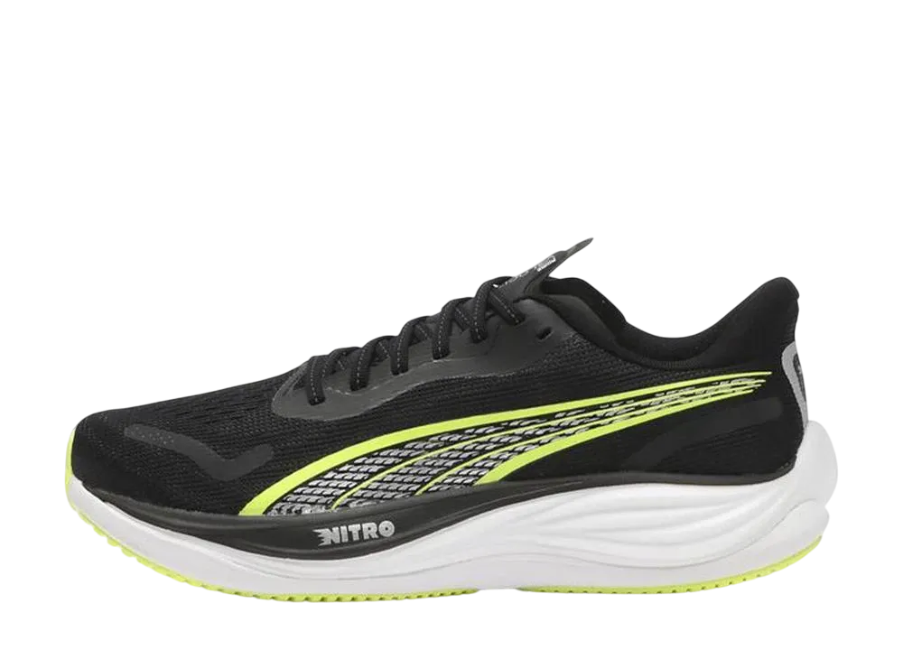 プーマ ヴェロシティ ニトロ3 ワイド "ブラック/イエロー"