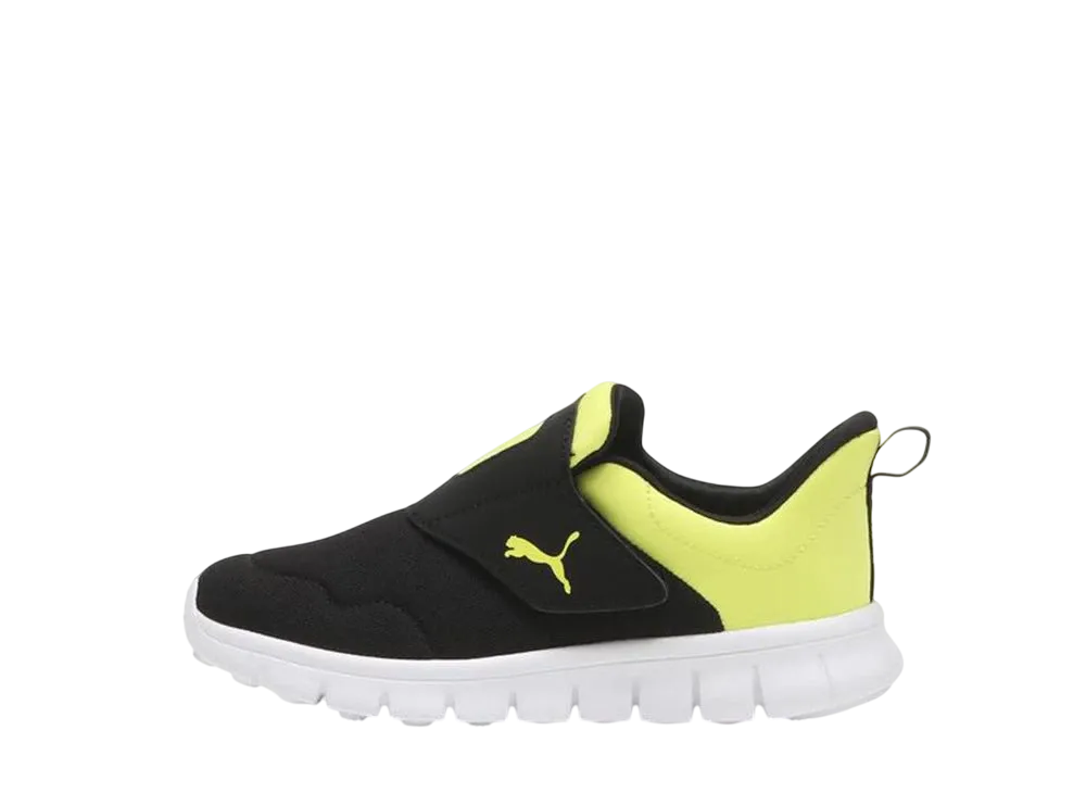 プーマ PS バオ ブリトー V "ブラック/レモンシャーベット" (キッズ)