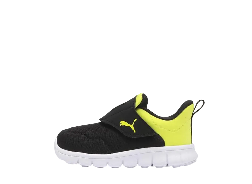 プーマ TD バオ ブリトー V "ブラック/レモンシャーベット" (キッズ)
