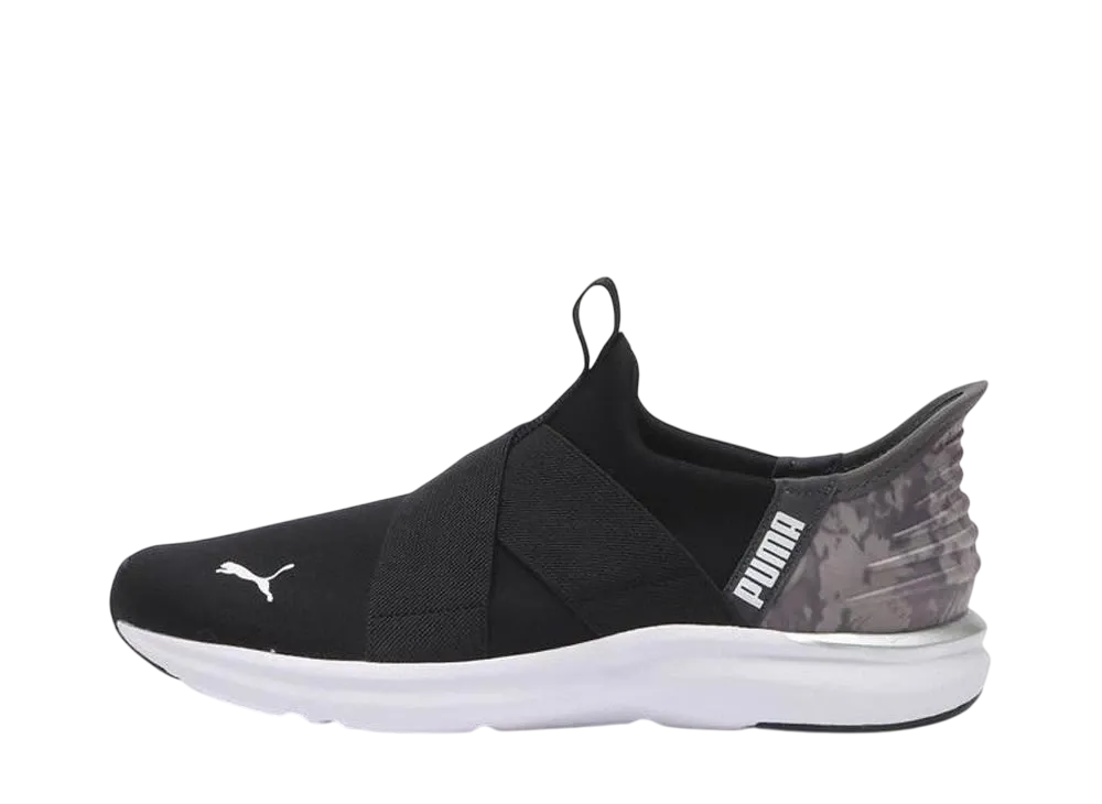 プーマ ウィメンズ プラウル3 イーズイン HGR "ブラック/ホワイト"