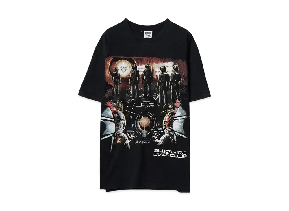 BILLIONAIRE BOYS CLUB BB ODYSSEY WASHED OVERSIZED T-SHIRT "BLACK"