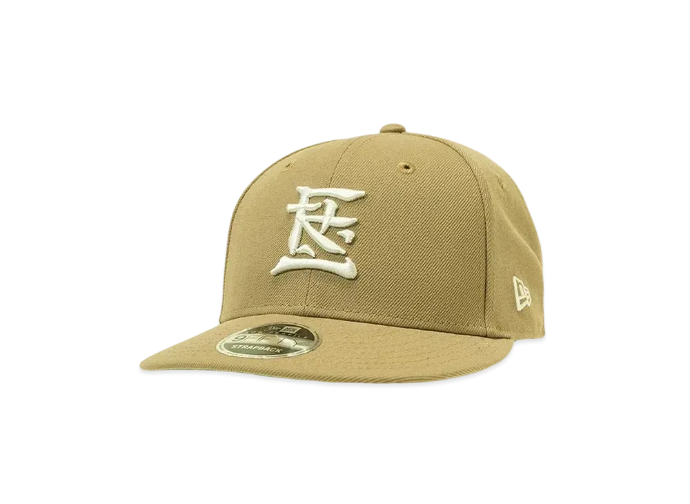 NEWERA x F-LAGSTUF-F KANJI LOGO 9 FIFTY LP "BEIGE"