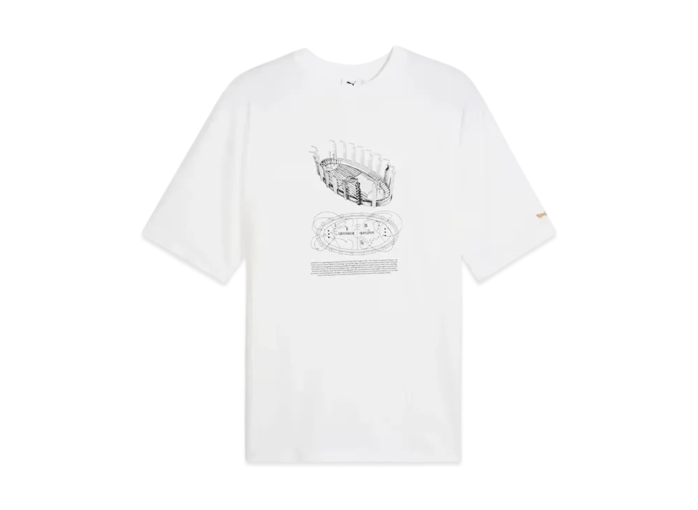 PUMA x Harry Potter Unisex Oversize Short Sleeve T-shirt "Puma White"