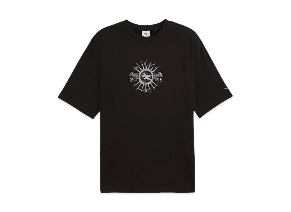 PUMA x Harry Potter Unisex Oversize Short Sleeve T-shirt "Puma Black"