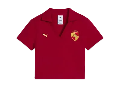 PUMA x Harry Potter Women's Short Sleeve Polo Shirt "Dark Crimson"