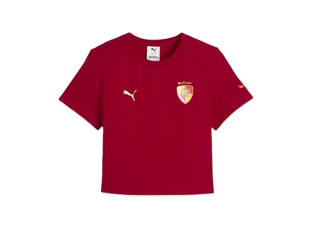 PUMA x Harry Potter Girls Baby Short Sleeve T-Shirt "Dark Crimson"