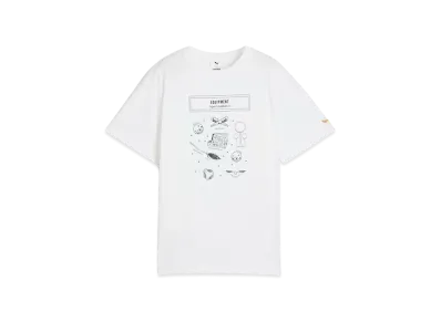 PUMA x Harry Potter Boys Relax Graphic Short Sleeve T-Shirt "Puma White"