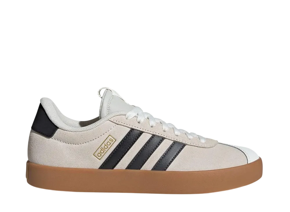 adidas Women's VL Court 3.0 "Off White/Grey Six/Gold Metallic"