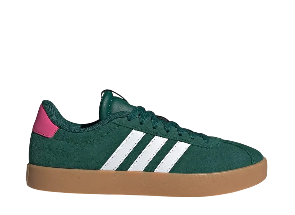 アディダス ウィメンズ VL コート3.0 "カレッジグリーン/クラウドホワイト/パルスマゼンタ"