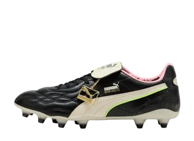 Mundial × Puma King Top FG/AG " Puma Black/Puma White/Poison Pink"