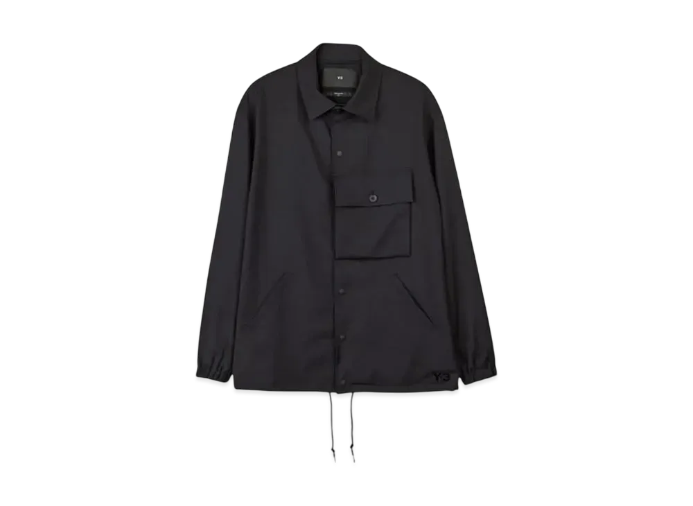 adidas Y-3 Sport Uniform Coach Jacket "Black"