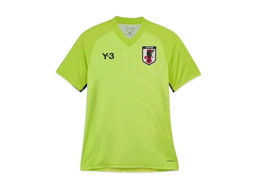 adidas Y-3 Japan National Soccer National Team 2024 GK First Replica Uniform "Semi Solar Yellow"
