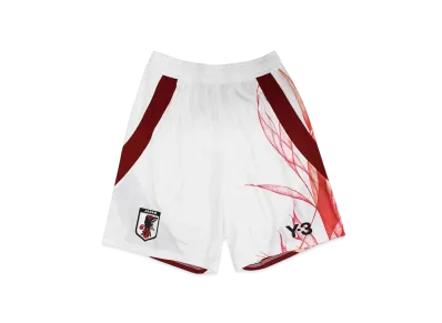 adidas Y-3 Japan National Soccer National Team 2024 Away Shorts "Core White"