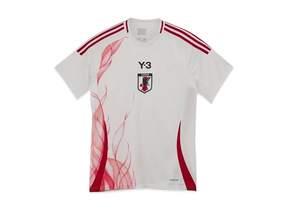 adidas Y-3 Japan National Soccer National Team 2024 Away Uniform "Core White"