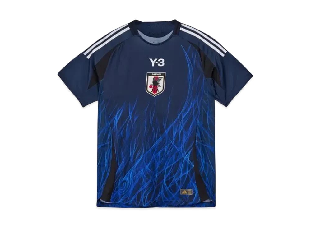 adidas Y-3 Japan National Soccer National Team 2024 Home Authentic Uniform "Legend Ink"