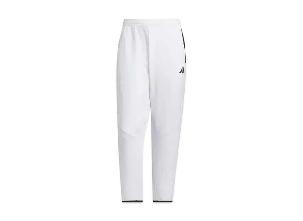 adidas Adaptation Double Knit Ankle Length Open Hem Pants "White"