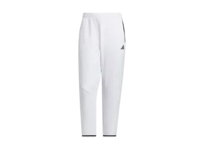 adidas Adaptation Double Knit Ankle Length Open Hem Pants "White"