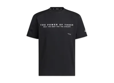 adidas Adaptation Double Knit Short Sleeve T-Shirt "Black"